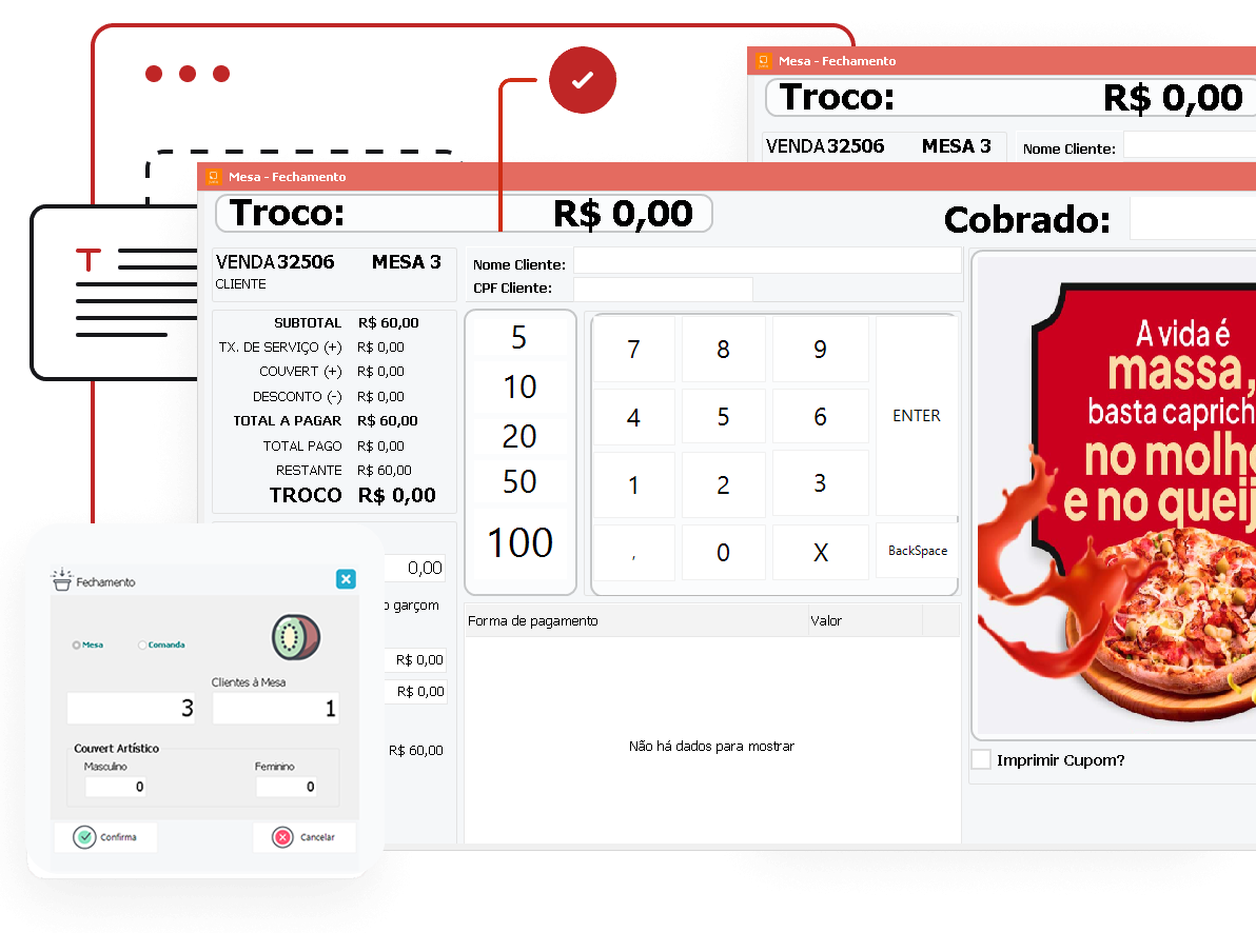 Sistema JuxtaPOS - TEF - Transfêrencia eletrônica de fundos